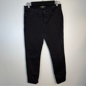 Lucky Brand Women’s Hayden Skinny Jeans Mid-Rise, Black Stonewash, Size 8 / 29